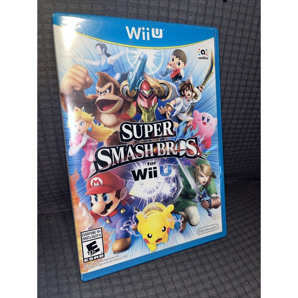 Super Smash Bros for Wii U - No Manual - TESTED